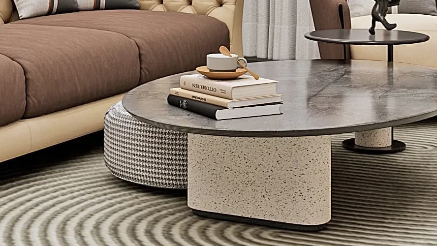WB Interior Lounge seating vignette design render